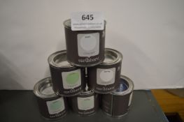 *6x 100ml of Earthborn Clay Paint (assorted colours)