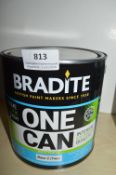 *2.5L of Bradite One Can Interior and Exterior Eggshell Base 2