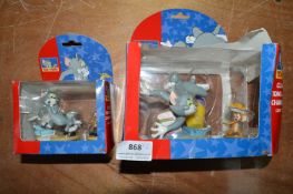 2x Classic Tom & Jerry Character Figures