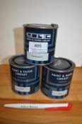 *3x 250ml of Paint & Paper Library 2x Deep and 1x Extra Deep