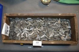 Box of Lead Printers Type