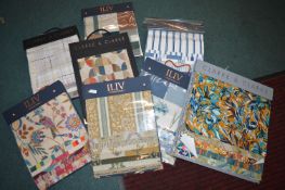 *8x Fabric Sample Sales Display Albums by Clarke & Clarke, etc.