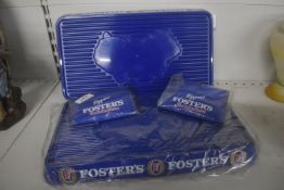 2x Foster Drip Trays, and 2x Foster Ripper Amber Nectar Pouches