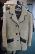 Lady’s Sheepskin Car Coat by Waddingtons Size: 34