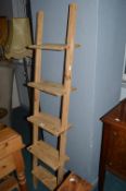 *Pine Five Tier Shelf Ladder