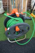 Garden Hose Reel on Stand