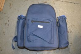 Navy Picknick Rucksack and Contents