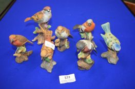 Decorative Pottery Birds