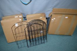 Decorative Metal Miniature Fencing plus Bed Rail