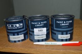 *3x 250ml of Paint & Paper Library Extra Deep Paint