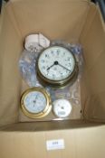 Clocks and Barometers for Spares
