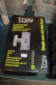 Troy LCD TV Single Arm Wall Mount 15” to 32”