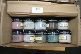 *10x Little Greene National Trust Paint Sample Pots 60ml (assorted colours)