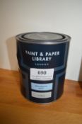 *1x 750ml of Paint & Paper Library Architects Matt High White