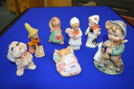 Pendelfin Rabbits and Other Figures