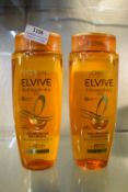2x Loreal Elvive Extraordinary Oil Shampoo 700ml