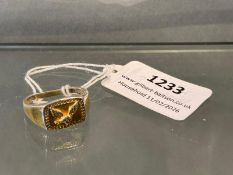 Gold Plated Silver Ring ~4.8g (scrap)