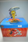 Looney Tunes Coalport Porcelain Figure Tweety with Umbrella