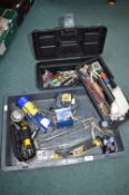 Toolbox and Contents plus Assorted Motoring Items