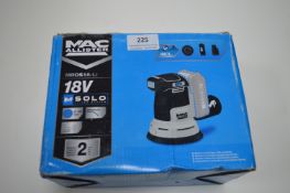 MacAllister MROS18-Li Cordless Orbit Sander