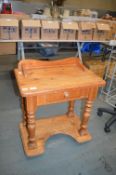 *Pine Bedside Table