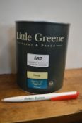 *1x 1L of Little Green National Trust Deep Interior Oil Eggshell