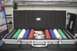 Poker Set in Aluminium Case