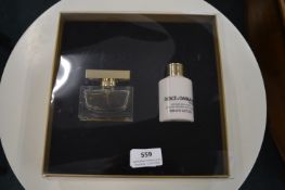 Dolce & Gabbana The One Perfume Giftset - 50ml EDP, and Body Lotion