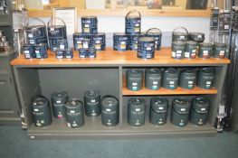 *Grey Painted Sales Counter/Display Unit 185x48cm x 80cm high