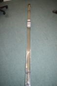 *Universal Metal Curtain Pole Kit 180cm long in Brass Finish