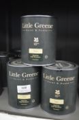*3x 1L of Little Green National Trust Deep Absolute Water Based Matt Emulsion