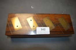 Wedgwood & Brass Dominoes Set