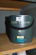 *2.5L of Little Greene National Trust Flat Oil Eggshell Paint in Yellow