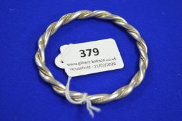 Sterling Silver Bangle ~22g