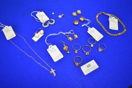 Assorted Jewellery Including Rolled Gold and Plated