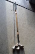 3x Hogan and 1x Wilson Golf Clubs