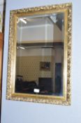 Gilt Framed Bevelled Edge Mirror