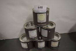 *6x 100ml of Earthborn Clay Paint (assorted colours)