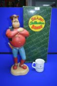 Dandy & Beano Collection Desperate Dan Large Figure with Original Packaging