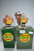 Small Robert Harrop Beano and Dandy Collection Resin Figurines - Fatty
