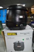 Buffalo 10LO Black Soup Kettle