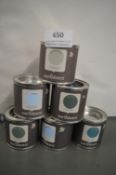*6x 100ml of Earthborn Clay Paint (assorted colours)