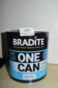 *2.5L of Bradite One Can Interior and Exterior Eggshell Base 2