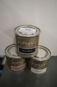 *3x 125ml of Zoffany Elite Emulsion (assorted colours)