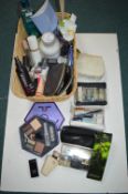 Basket of Toiletries and Cosmetics etc.
