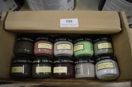 *10x Little Greene National Trust Paint Sample Pots 60ml (assorted colours)