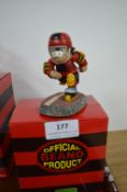 Robert Harrup Official Beano Figurine - Dennis Roller Blading