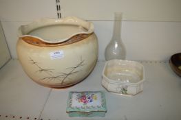 Plant Pot, Trinket Box, Oil Lamp Shade, etc.