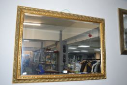 Gilt Framed Bevelled Edge Mirror