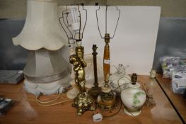 Selection of Table Lamp Bases and Lamp Shades
